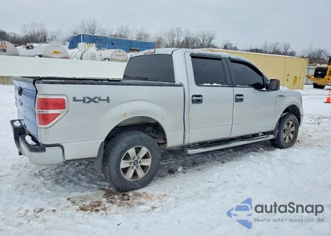 2012 Ford F150 Supercrew из США, поврежденный, VIN 1FTFW1EFXCFC91975